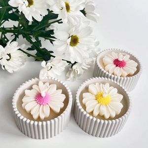 Daisy Candle Jar