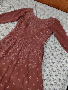 Elegant Ethnic Gown( You should put zib in the bac