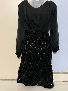 Pintrest Sparkly Black Party Dress
