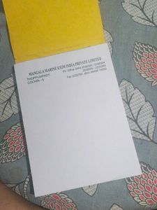 Yellow Notebook - New