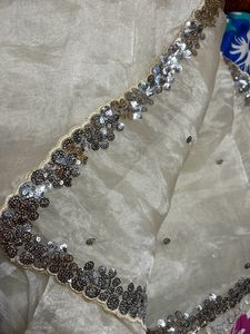 White Amazing Saree