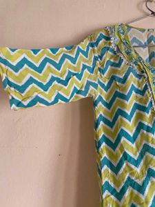 Chevron Print Kurti