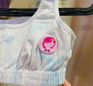 Cute Girls' Training Bra