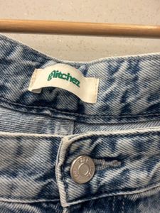 Ripped Wide Leg Jeans
