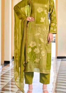 Floral Print Salwar Kameez Suit