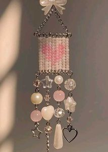 Beaded Pin Cum Phone Charm