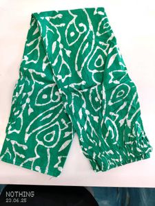 Green Printed Kurta