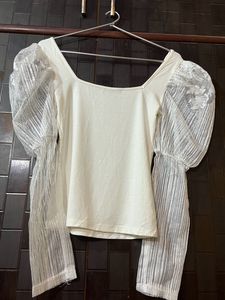 White Short Top