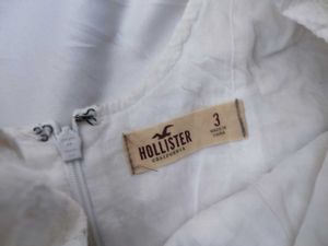 HOLLISTER White Lace Dress