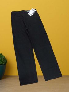 M@46 Size-30 Stylish Black Wide Leg Jeans