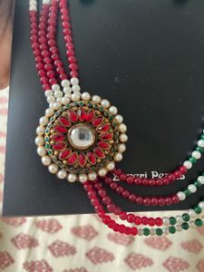 Zaveri pearls Necklace &amp; Earring Set