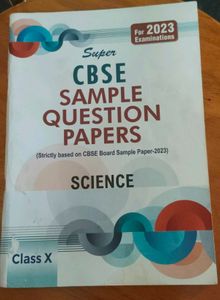 CBSE Sample Question Papers Science Classs 10