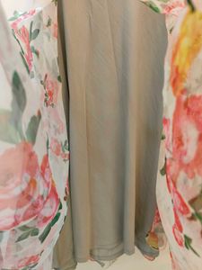 Floral Print Ethnic Skirt