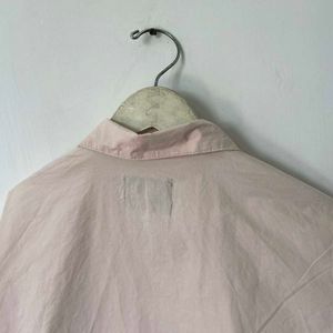 Salmon Pink Pullover Shirt