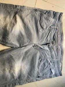 Stylish Grey Denim Jeans