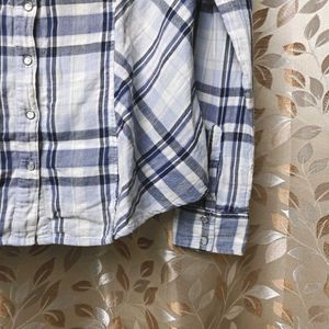 White Check Shirt