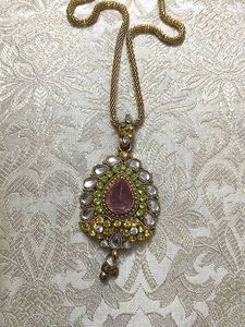 Ethnic Gold Necklace