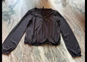 Black Shimmery Top