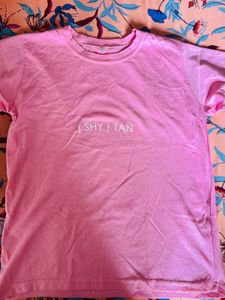 Pink Shy Tan Tee