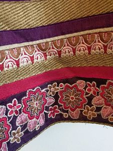 Purple Embroidered Kurti Tunic
