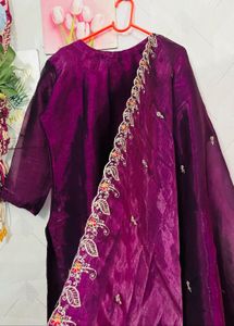 Elegant Embroidered Kurta Set