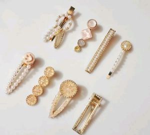 8 Pics Korean Style Hair Clip Set