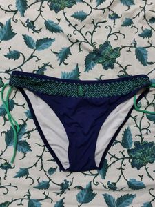 Navy & Green Swim Bottom