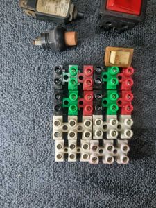 Assorted Electrical Components - Connectors, Break