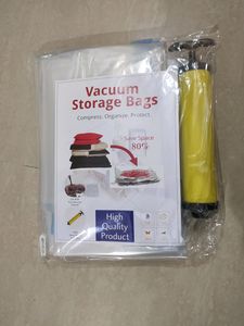 Vacuum Bags for Clothes with Pump (5 Pcs)