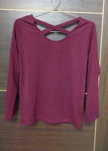 Stylish Maroon Top