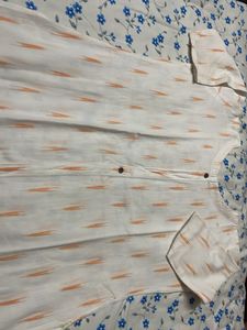 White Kurti With Plazo