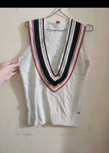 Striped V-Neck Top