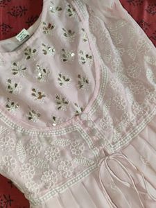 Elegant Light Pink Kurta Set