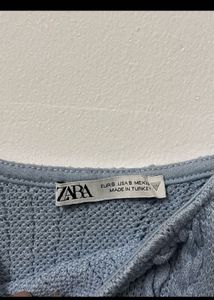 Zara Blue Top
