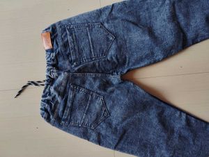 DENIM JOGGERS