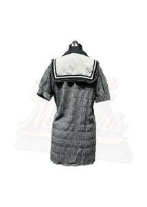 Cute Plaid Sailor Dress