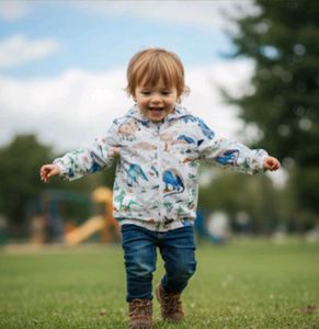 Sale🎊🎆🎄🎉Dinosaur Print Kids' Windbreaker Jacke