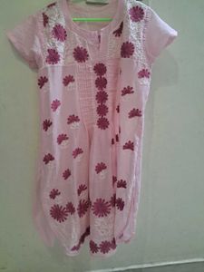 Chickenkari Work Kurti
