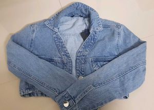 New Nuon Westside Denim Crop Jacket