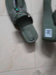 Diva Green Embellished Flats