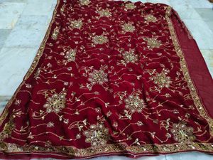 Aari Tari Zari Full Work Saree Very Beautiful ❤️