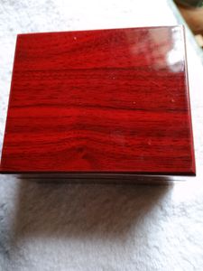 Wooden Watch Box With Cushion.