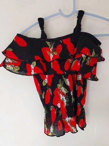 Floral Print Top