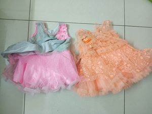 Combo Sale Two Party Wear Baby Girl Dress