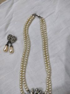 Pearl Chain Jewel Set