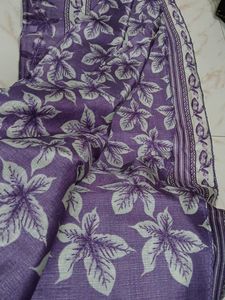 Lavender Saree