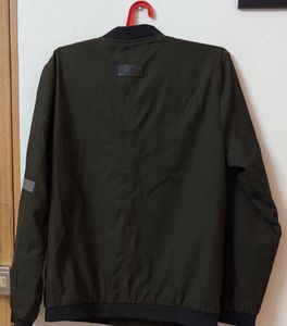 Olive Green Bomber Jacket