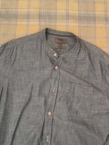 Men's Casual Blue Shirt
