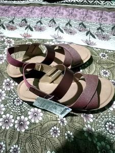 Stylish Maroon Sandals