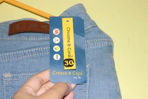 Denim Mini Skirt